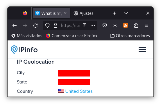 Firefox con Proxy